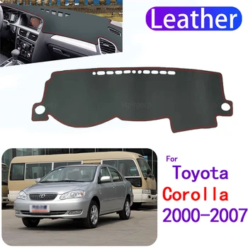 Toyota Corolla E120 E130 2000-2007 M Oda Dashmat prietaisų Skydelio Dangtelį Trinkelėmis Brūkšnys Kilimėlis Kilimų Automobilių Optikos Reikmenys