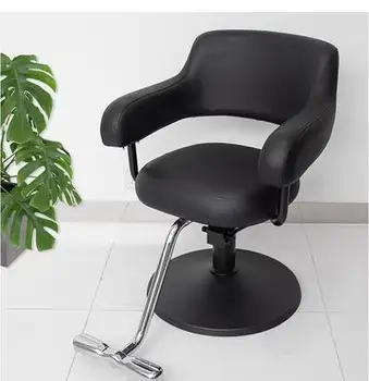 Aukštos klasės plaukų salonas kėdės. Plaukų pjovimo kėdė plaukų salonas specialios plaukų pjovimo perm dažai kėdė barbershop išmatose