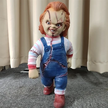 1:1 Dydis Tikroviška Chucky Lėlės Siaubo Latekso Rekvizitai Helovinas Siaubo Šalis Dekoro Putų Užpildyti