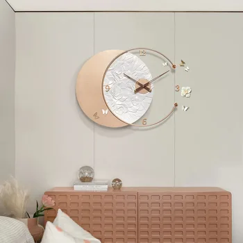 Prabangus Didelis Sieninis Laikrodis Europos Iškilumo Dervos Modernaus Dizaino Sieninis Laikrodis Kambarį Papuošalai Silent Relógio De Parede