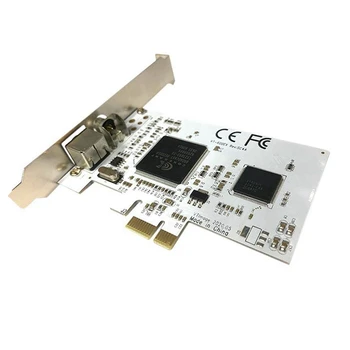 PCIE Expansion Card PCIE Į AV Raiška 640 x 480 Vaizdo įrašymo Plokštę įmontuotą CX23881 Lustas