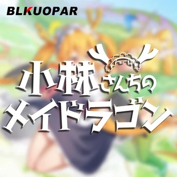 BLKUOPAR Praleisti Kobayashi ' s Dragon Tarnaitė Japonų Anime Logotipą, Automobilių Lipdukai Kūrybinių Grafika Decal Nešiojamas Bamperis Automobilio Duris Raštas