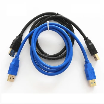 NAUJOS USB 3.0 Kabelį 60/80/100/150cm USB į USB Kabeliai Tipas Vyrų Vyrų USB3.0 Pratęsimo Kabelis Antminer Bitcoin Miner Kasyba