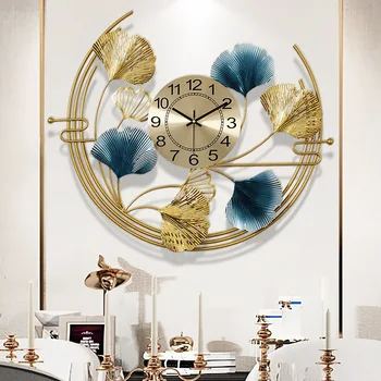 Naujas Kinijos laikrodis modernios šviesos prabangus dekoratyvinis laikrodis sieninis laikrodis kišenėje žiūrėti kūrybos sienų papuošimai sieninis laikrodis