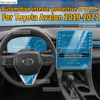 Toyota Avalon 2019-2021 Hibridinių Automobilių Aksesuarų, Interjero Konsolė Navigacijos Instrucment Apsauginė Plėvelė Anti-Scratch