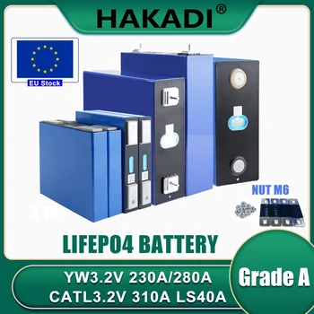 CATL 3.2 V 310Ah LiFePO4 Baterija LS 40Ah Klasės daugkartinio Įkrovimo Baterija (akumuliatorius 230Ah/280Ah Ląstelių 100% viso Pajėgumo Saulės ES Sandėlyje