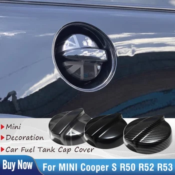 Prekės Nauji Plastikiniai Juoda Vėliava Degalų Bako Dangtelio Stiliaus MINI Cooper S JCW R50, R52, R53 (1 vnt) Automobilių-Apdailos Reikmenys