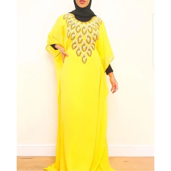 Royal Mados Kaftans Maroko Dubajus Šalies Abaja Išgalvotas Puošnios Vestuvinės Suknelės Nacionalinės Suknelė