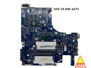 Uesd Lenovo G50-70M G50-70 Z50-70 ACLUA/ACLUB NM-A273 Nešiojamas Plokštė W/ i5-4210U CPU GT820M 2GB GPU Visiškai